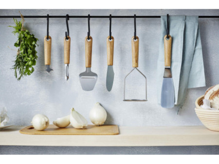 GastroMax Coupe-fromage BIO, manche effet bois