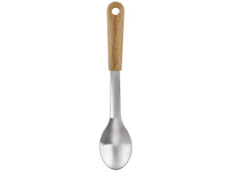 GastroMax Fourchette de service BIO, manche effet bois