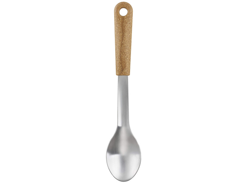 GastroMax Fourchette de service BIO, manche effet bois