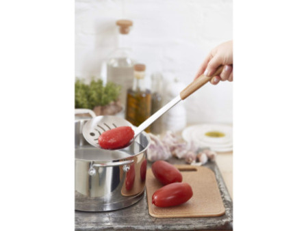 GastroMax Ecumoire BIO, manche effet bois