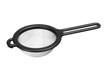 GastroMax Tamis de cuisine fin, diamètre: 80 mm, noir