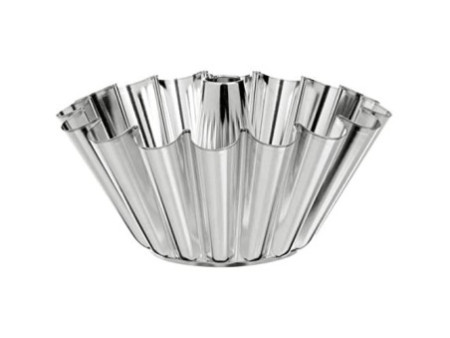GastroMax Moule à kougelhopf, en fer blanc, 1,5 L, argent