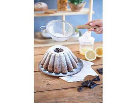 GastroMax Moule à kougelhopf, en fer blanc, 1,5 L, argent