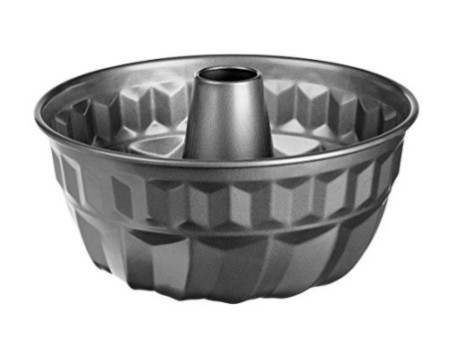 GastroMax Moule à kougelhopf, en acier au carbone, gris