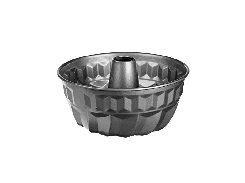 GastroMax Moule à kougelhopf, en acier au carbone, gris