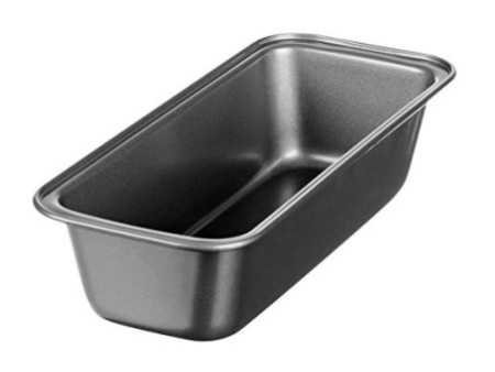 GastroMax Moule à pain, en acier au carbone, 1,3 L, gris