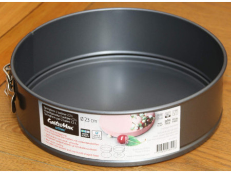 GastroMax Set de moules à manqué avec 2 fonds, 240 mm