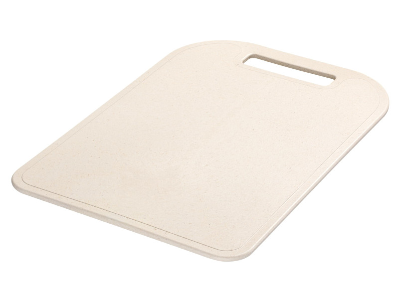 GastroMax Planche à découper BIO, 300 x 205 mm, crème