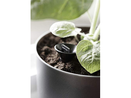 orthex Pot de fleurs PAULINA, diamètre : 140 mm, noir