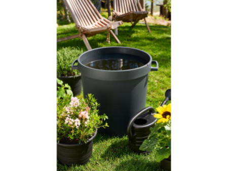 orthex Conteneur de jardin / bac, 45 litres, gris foncé