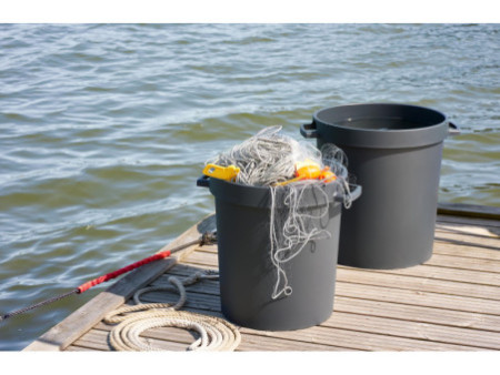 orthex Conteneur de jardin / bac, 65 litres, gris foncé