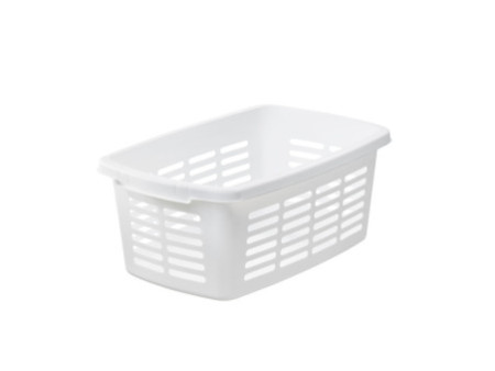 orthex Corbeille à linge, 30 litres, blanc