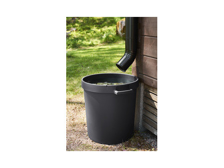 orthex Couvercle pour baquet de jardin 80 litres, gris foncé