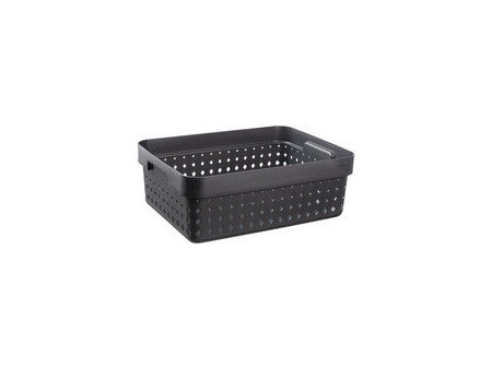 NGH Bac de rangement SEOUL BASKET M, noir