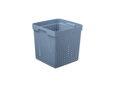 NHG Bac de rangement SEOUL BASKET XL, PP, noir
