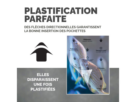 Fellowes Pochette de plastification, A3, brillante