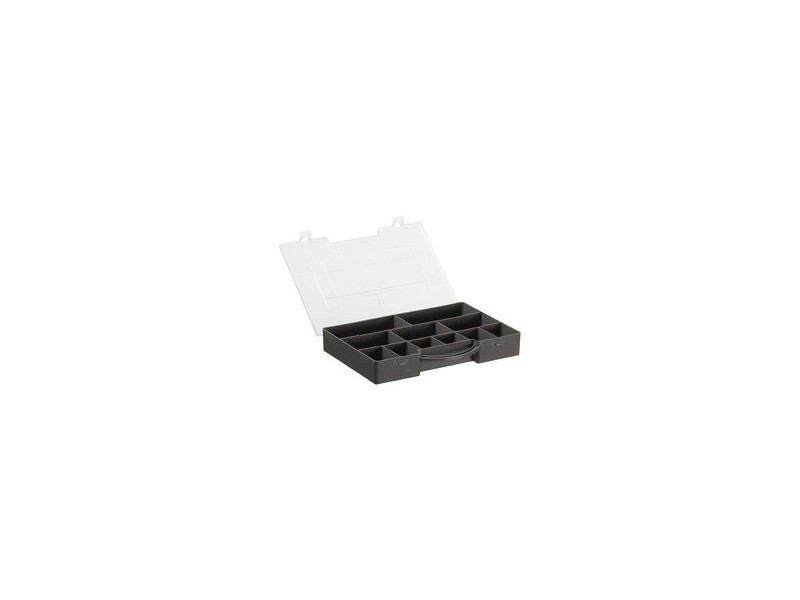 Plast team Boîte d'assortiment HOBBY BOX SMALL, gris