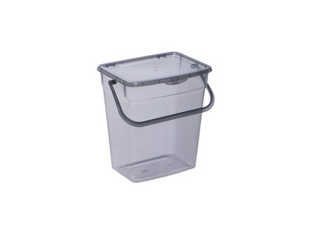 plast team Boîte à lessive, 6 litres, transparent
