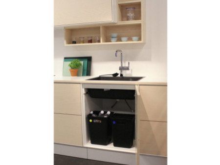 Plast team Poubelle AVEDORE, 15 litres, noir