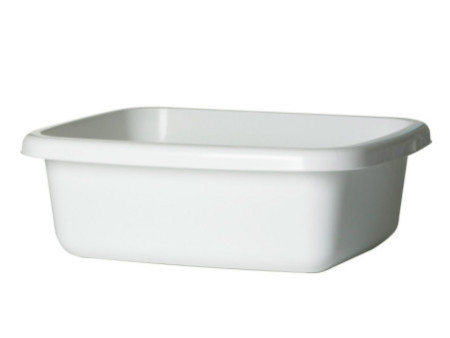 plast team Bassine, 10 litres, blanc