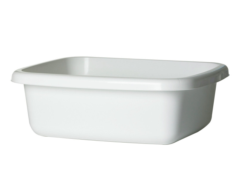plast team Bassine, 10 litres, blanc
