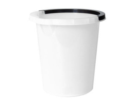 plast team Seau de nettoyage ATLANTA, 5 litres, blanc