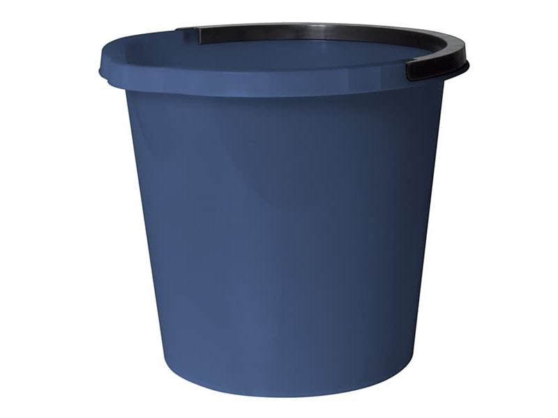 plast team Seau de nettoyage ATLANTA, 10 litres, bleu foncé