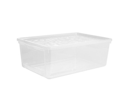 Plast team Boîte à chaussures BASIC BOX, avec clapet
