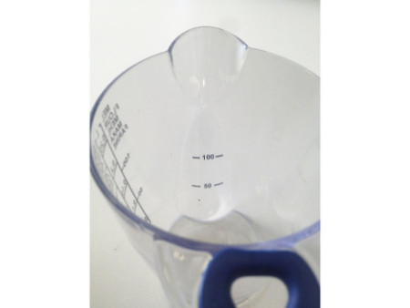 plast team Pichet mesureur, 0,25 litre, transparent