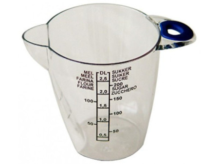 plast team Pichet mesureur, 1,0 litre, transparent