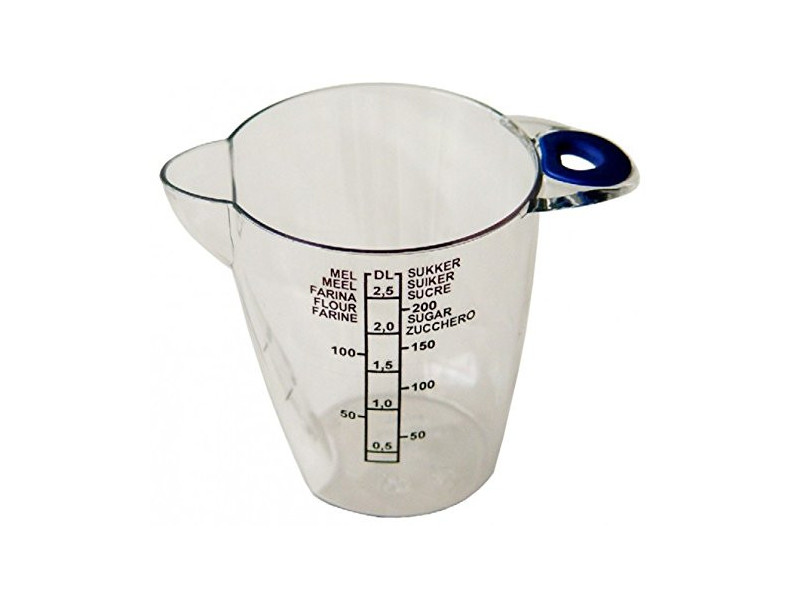 plast team Pichet mesureur, 1,0 litre, transparent