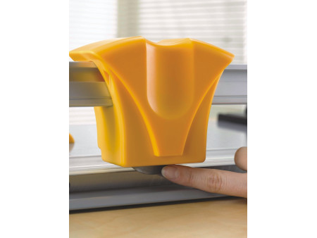 Fellowes Massicot rotatif Atom, format A3, argent/jaune