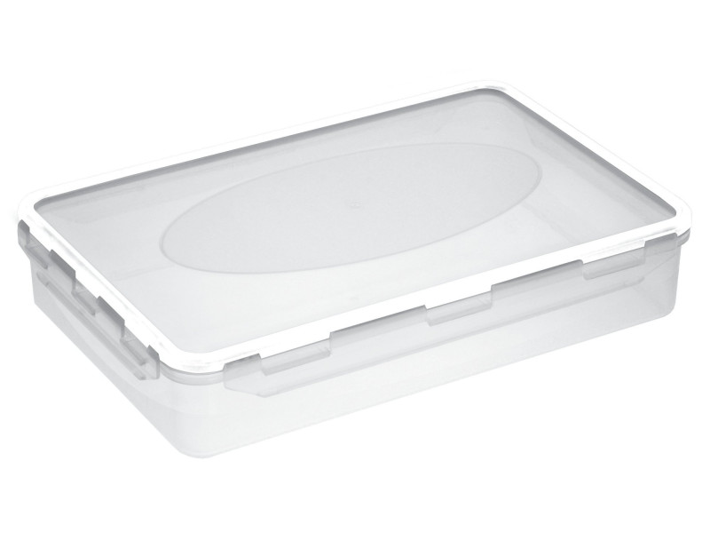 Plast team Boîte de conservation Airtight, 2,3 litres, blanc