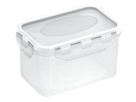 Plast team Boîte de conservation Airtight, 0,7 litre, blanc