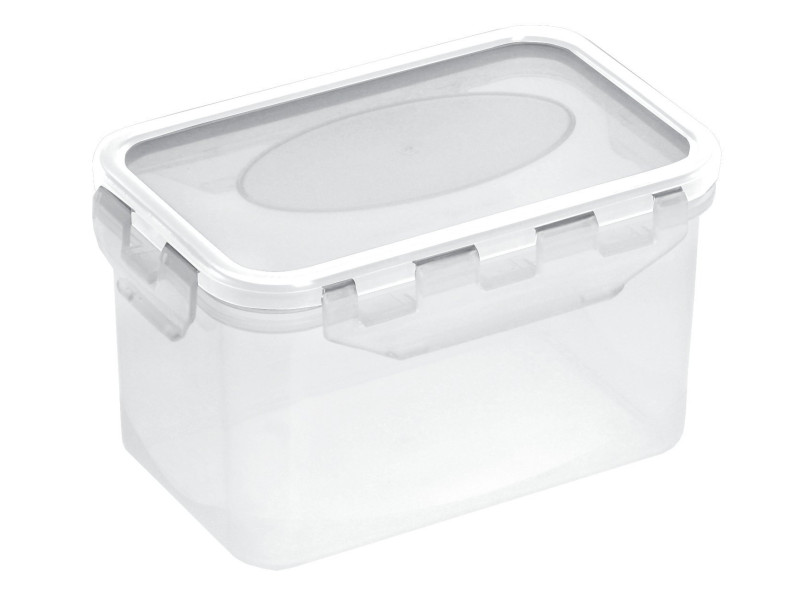 Plast team Boîte de conservation Airtight, 0,7 litre, blanc