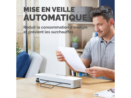 Fellowes Plastifieuse Pixel format A4, blanc