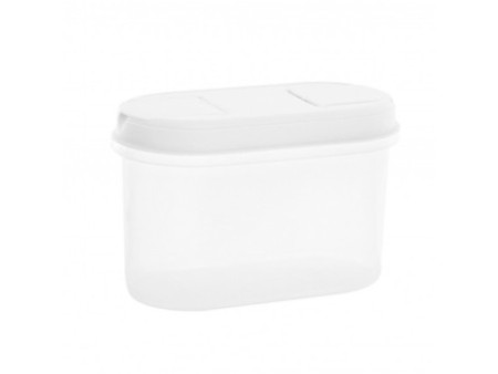 plast team Boîte de conservation Margerit, 1,2 litre, blanc