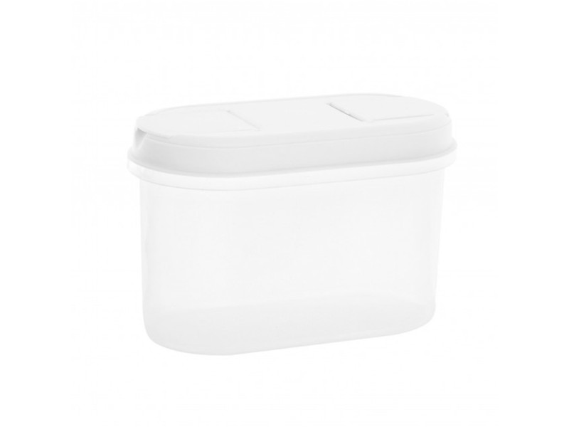 plast team Boîte de conservation Margerit, 1,2 litre, blanc