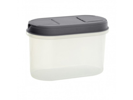 plast team Boîte de conservation Margerit, 1,2 litre, gris