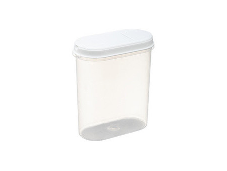 plast team Boîte de conservation Margerit, 2,4 litres, blanc