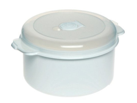 plast team Boîte à micro-ondes Micro, 1,5 litre, rond