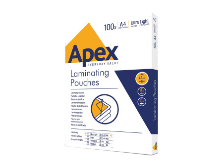 Apex Pochette de plastifcation Ultra Light, A4, 150 microns