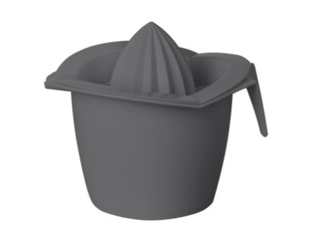 plast team Presse-agrumes, en plastique, anthracite