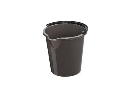 plast team Seau 'VANCOUVER', rond, 5 litres, noir