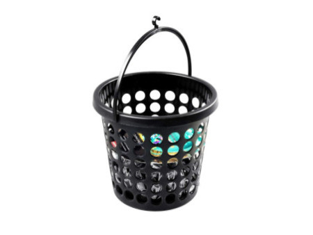 plast team Corbeille pour pinces à linge SPRINGFIELD, noir