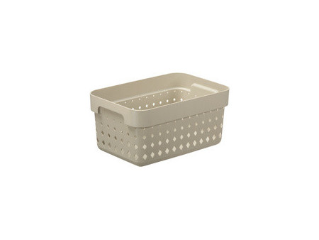 NHG Bac de rangement SEOUL BASKET S, PP, beige