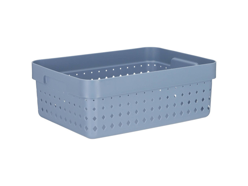 NHG Bac de rangement SEOUL BASKET M, PP, bleu
