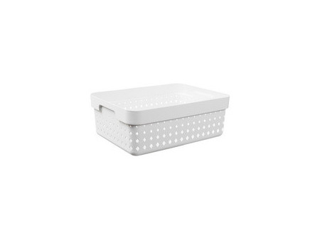NHG Bac de rangement SEOUL BASKET M, PP, beige