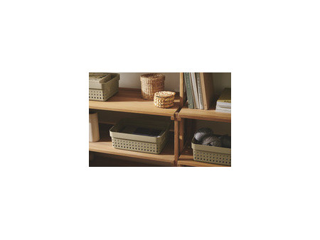 NHG Bac de rangement SEOUL BASKET M, PP, beige