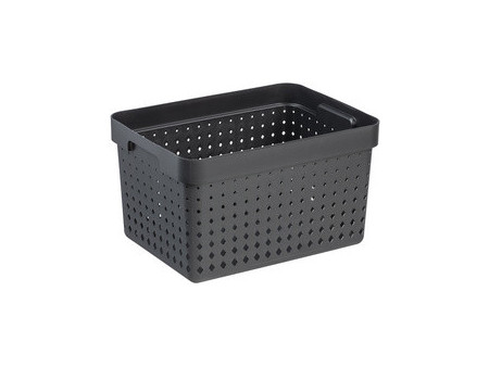 NHG Bac de rangement SEOUL BASKET L, PP, vert